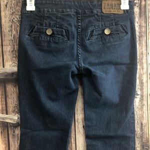 Zana Di Jeans - Zani Di 7 side button flare jeans Zana Di Jeans - Zani Di 7 side button flare jeans